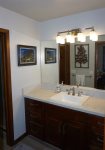 Mammoth Lakes Lodging Sunrise 1- Master Bathroom Sink